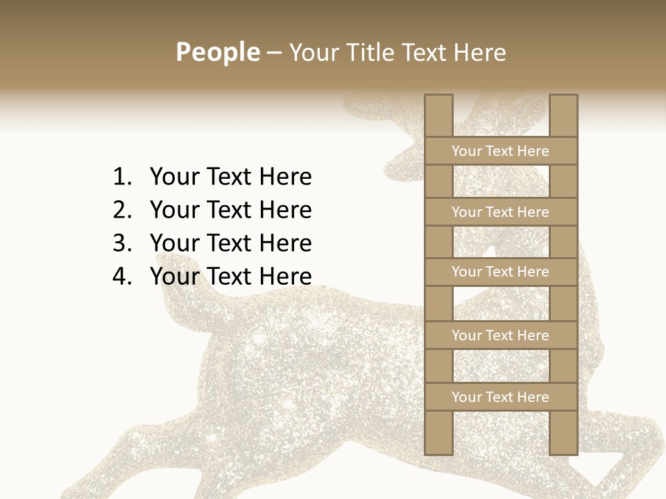 Meeting Figure Communication PowerPoint Template
