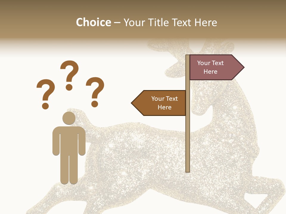 Meeting Figure Communication PowerPoint Template