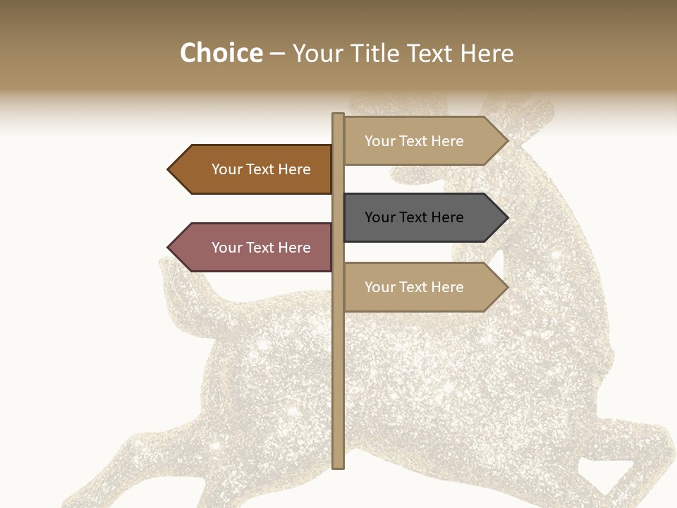 Meeting Figure Communication PowerPoint Template