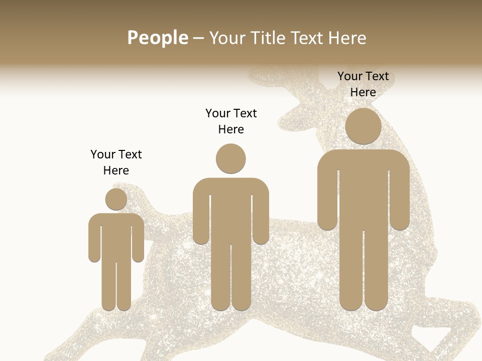 Meeting Figure Communication PowerPoint Template