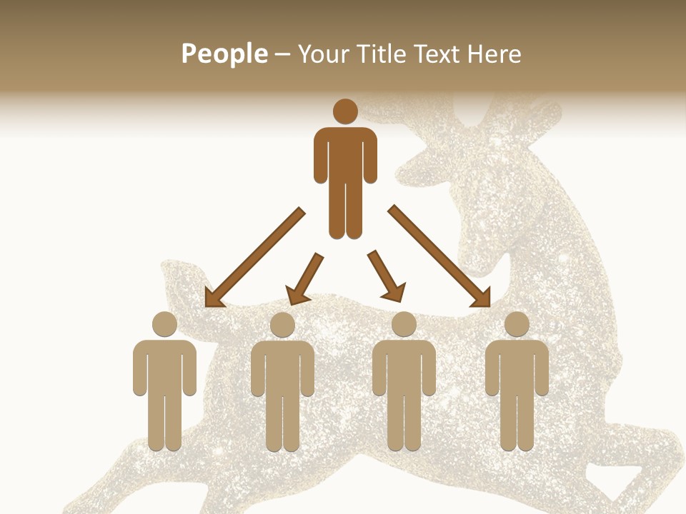 Meeting Figure Communication PowerPoint Template