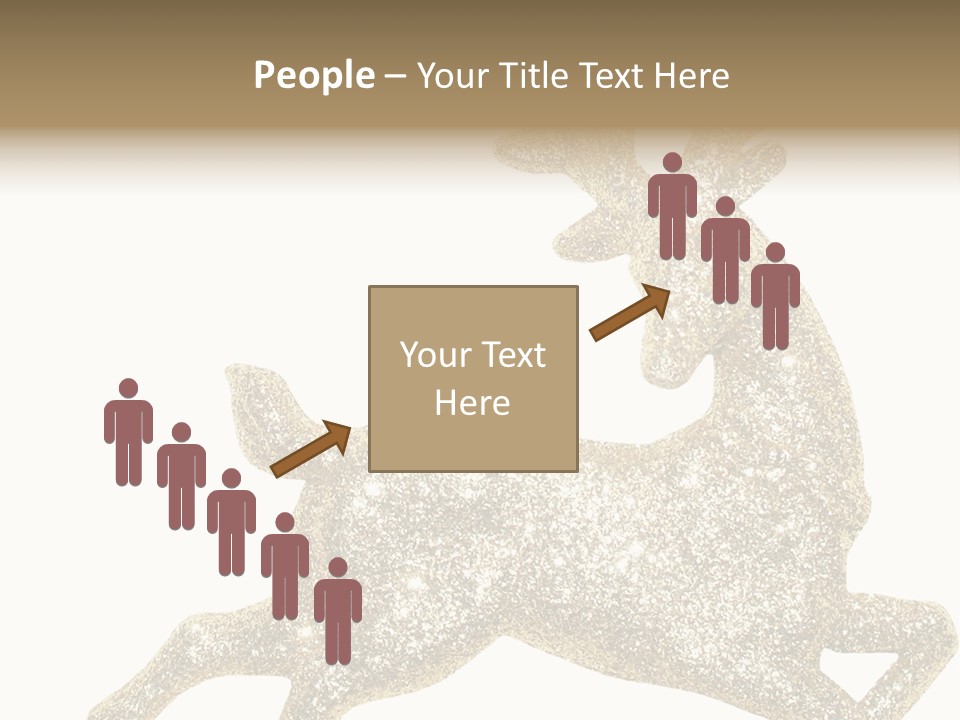 Meeting Figure Communication PowerPoint Template