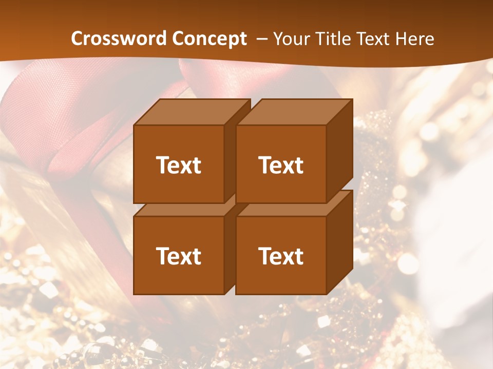Colorful Yellow Noel PowerPoint Template