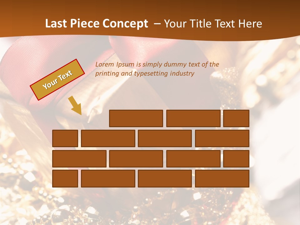 Colorful Yellow Noel PowerPoint Template