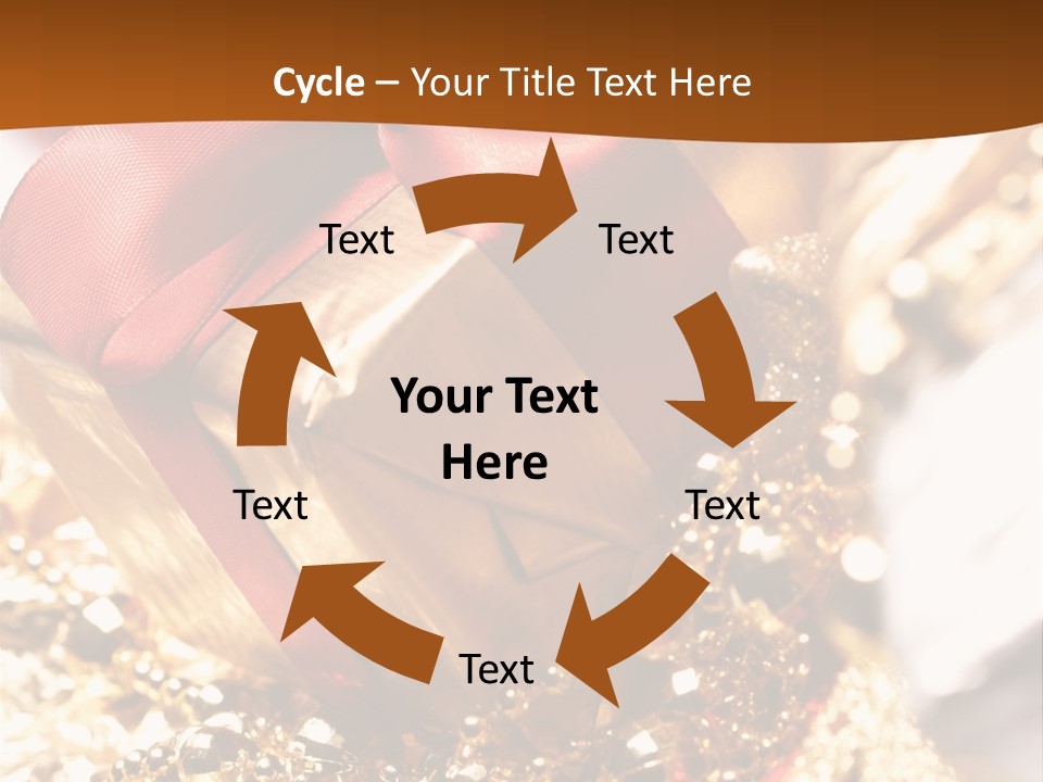 Colorful Yellow Noel PowerPoint Template