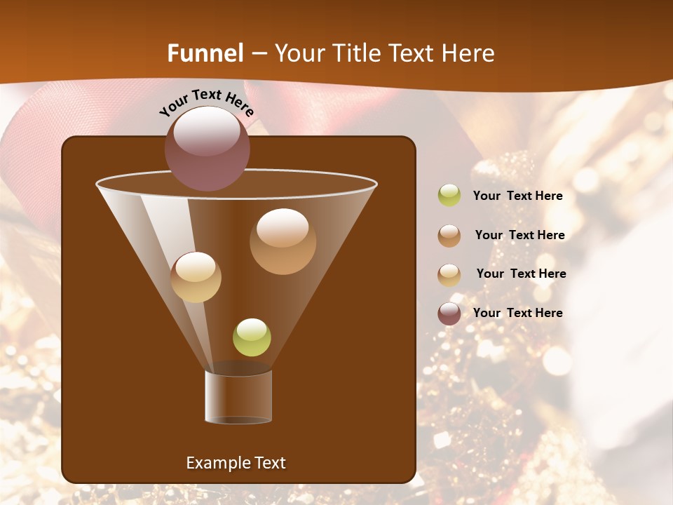 Colorful Yellow Noel PowerPoint Template