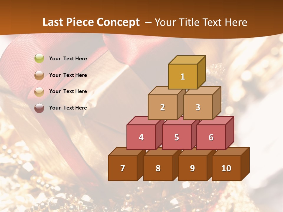 Colorful Yellow Noel PowerPoint Template