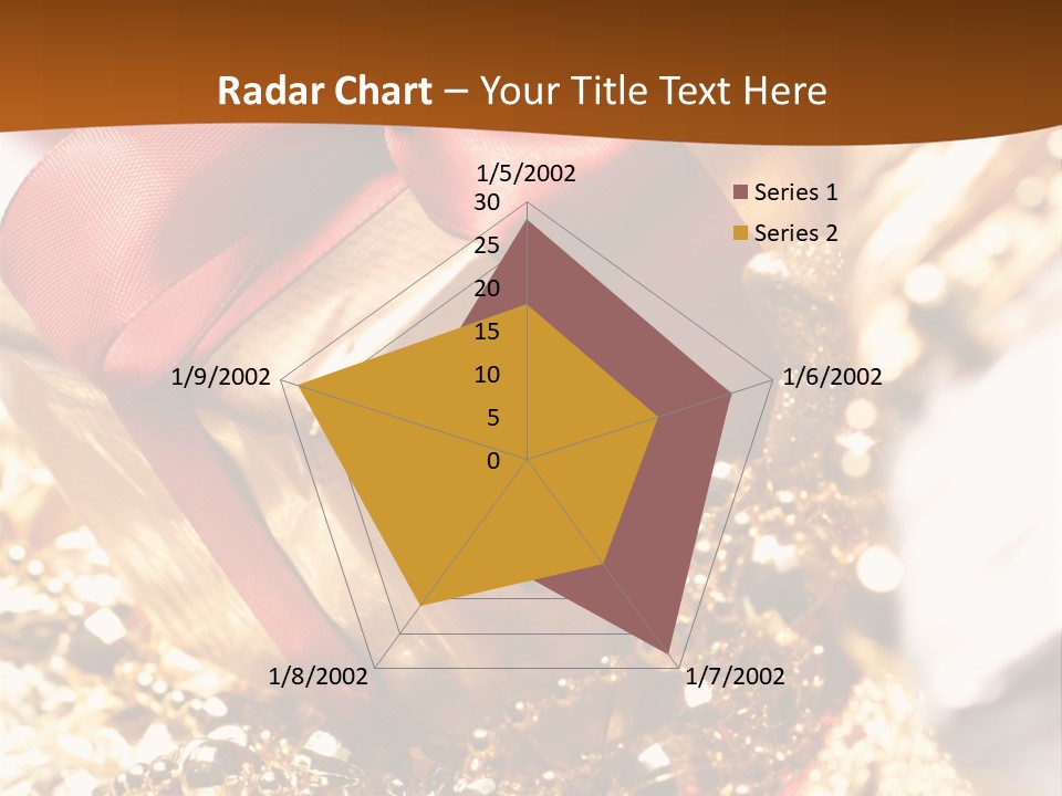 Colorful Yellow Noel PowerPoint Template