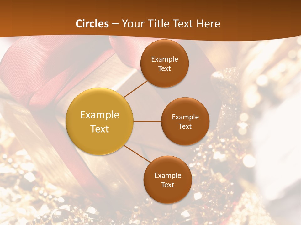 Colorful Yellow Noel PowerPoint Template