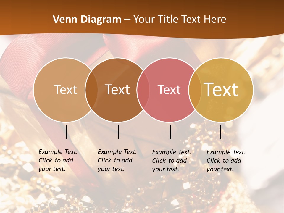 Colorful Yellow Noel PowerPoint Template