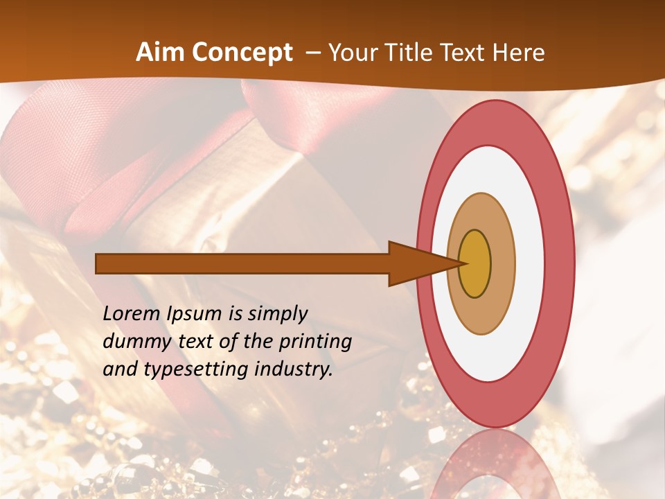 Colorful Yellow Noel PowerPoint Template