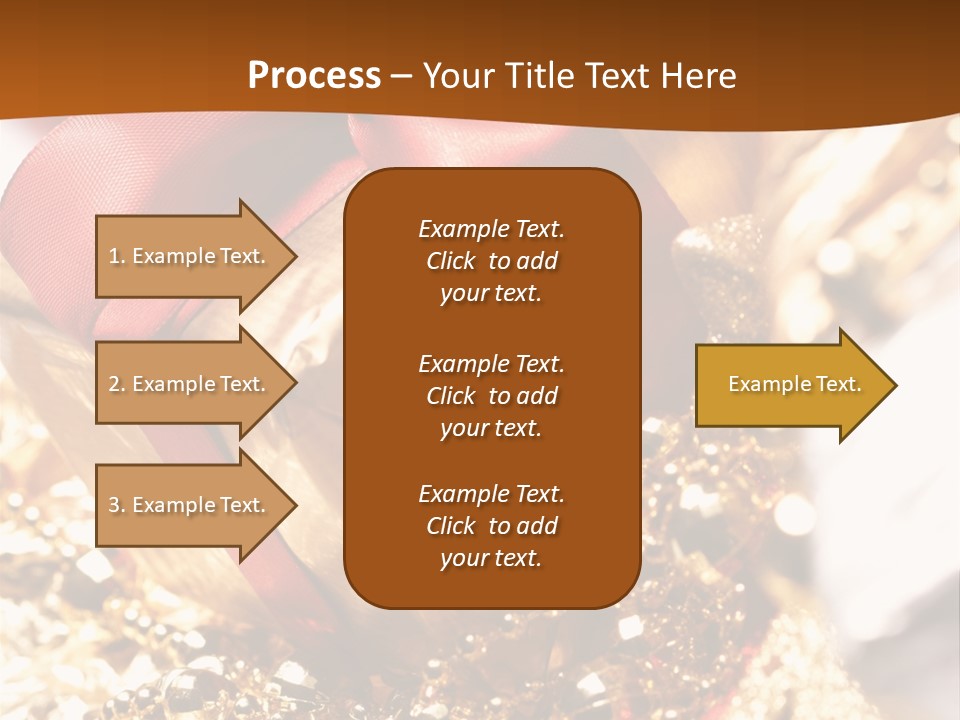 Colorful Yellow Noel PowerPoint Template