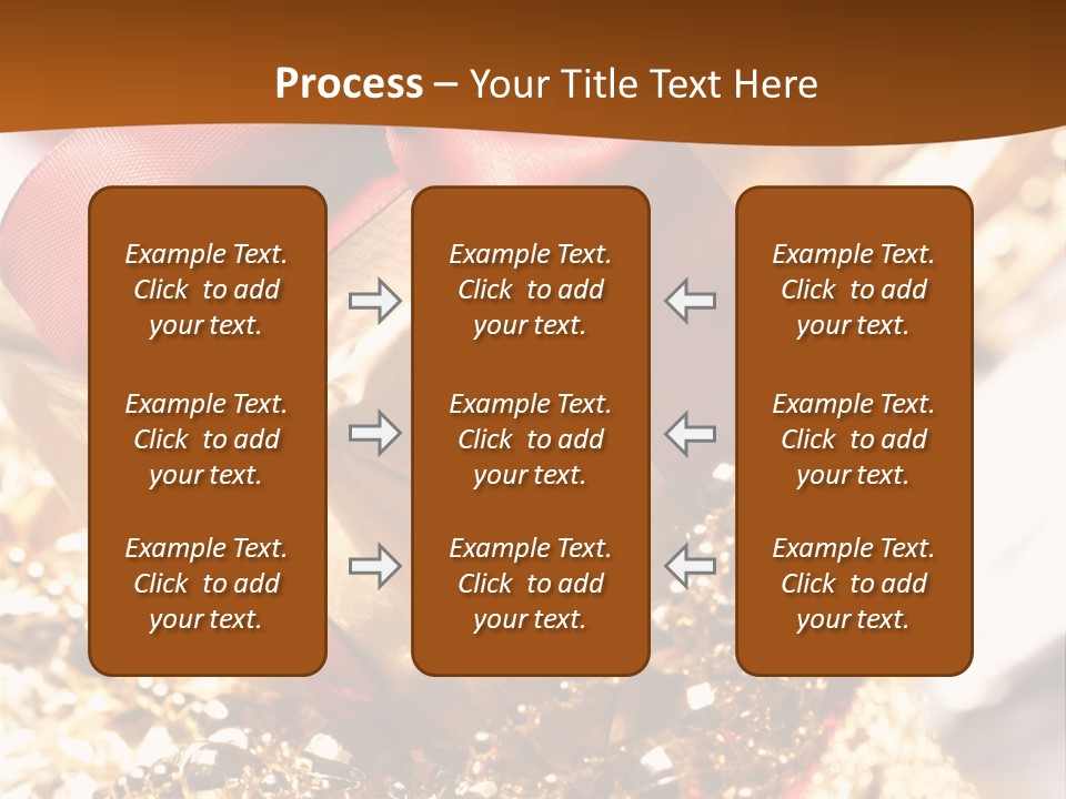 Colorful Yellow Noel PowerPoint Template