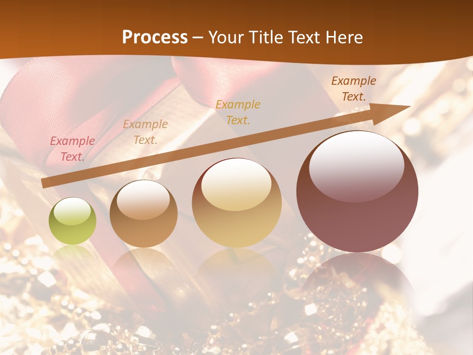 Colorful Yellow Noel PowerPoint Template