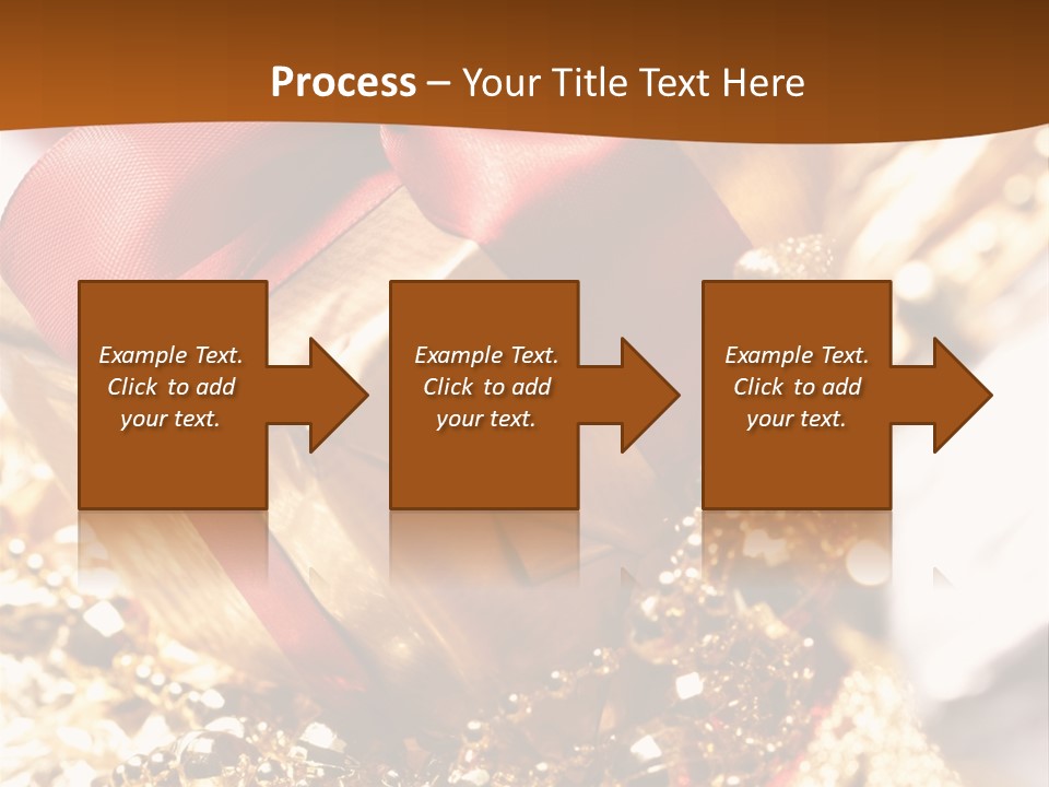 Colorful Yellow Noel PowerPoint Template