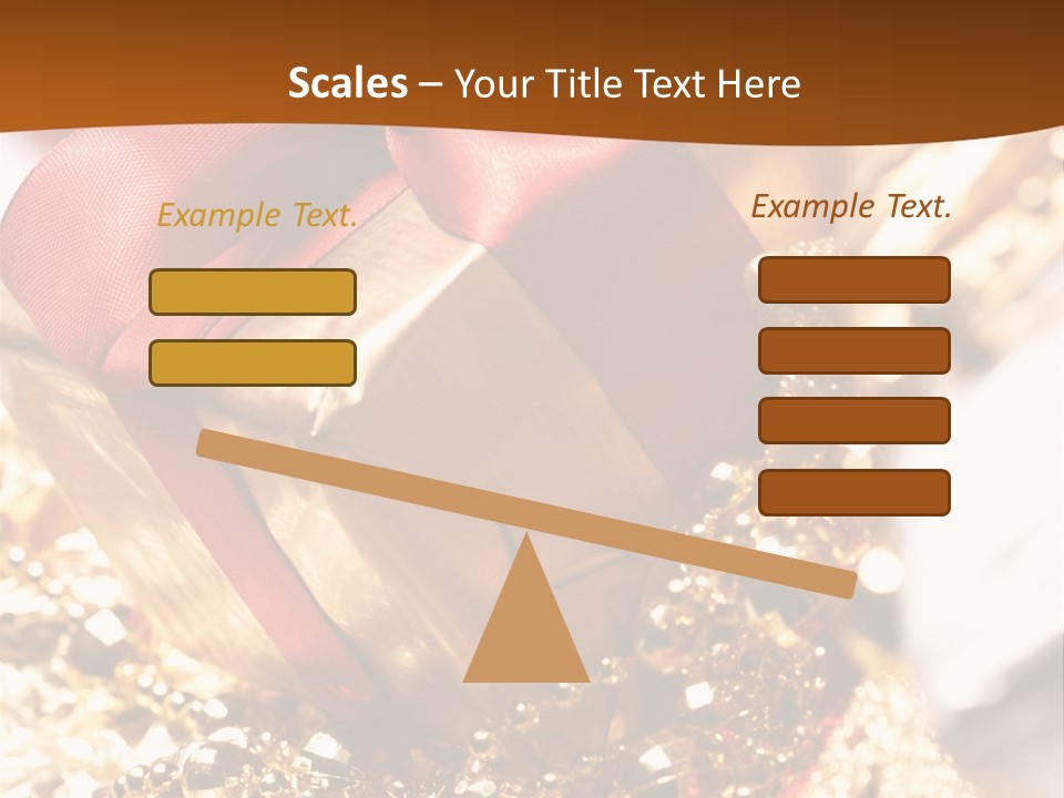 Colorful Yellow Noel PowerPoint Template