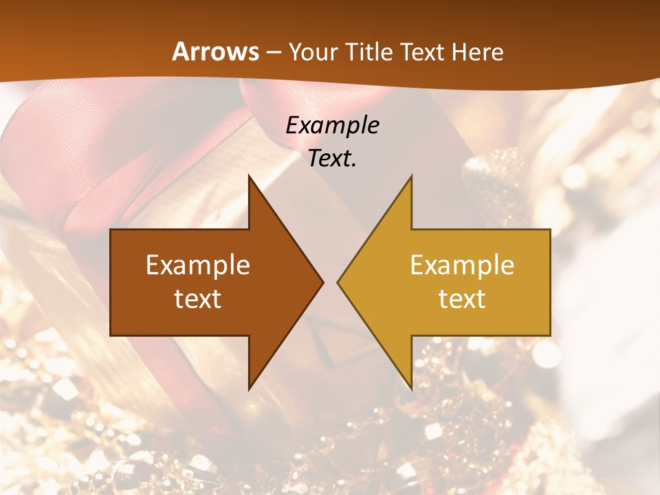Colorful Yellow Noel PowerPoint Template