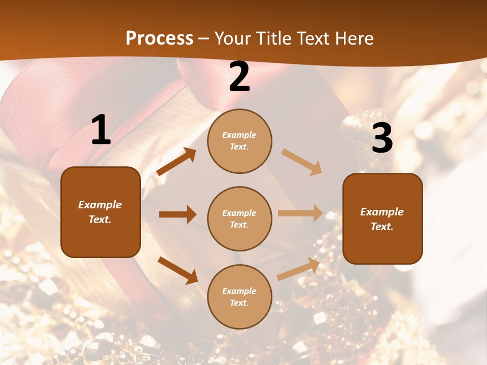 Colorful Yellow Noel PowerPoint Template