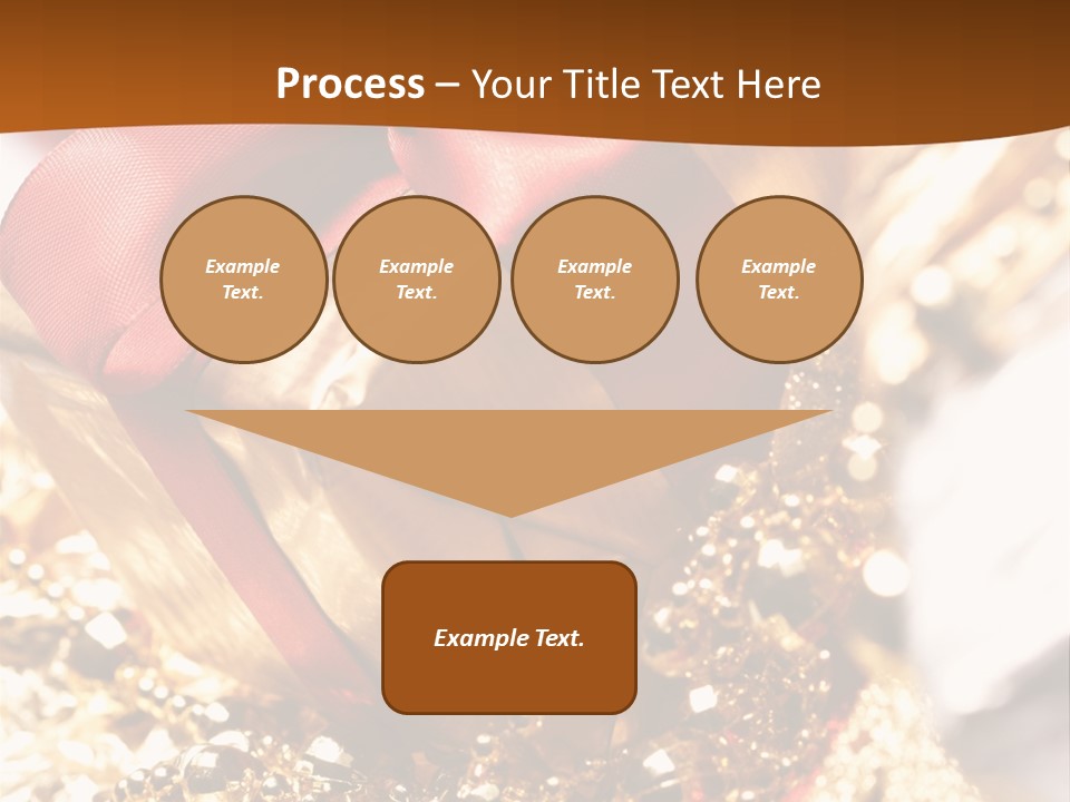Colorful Yellow Noel PowerPoint Template