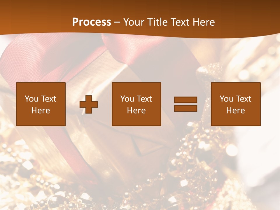 Colorful Yellow Noel PowerPoint Template