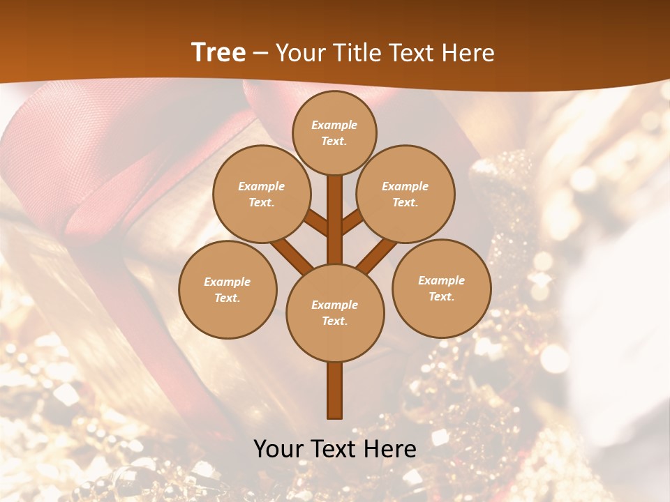 Colorful Yellow Noel PowerPoint Template