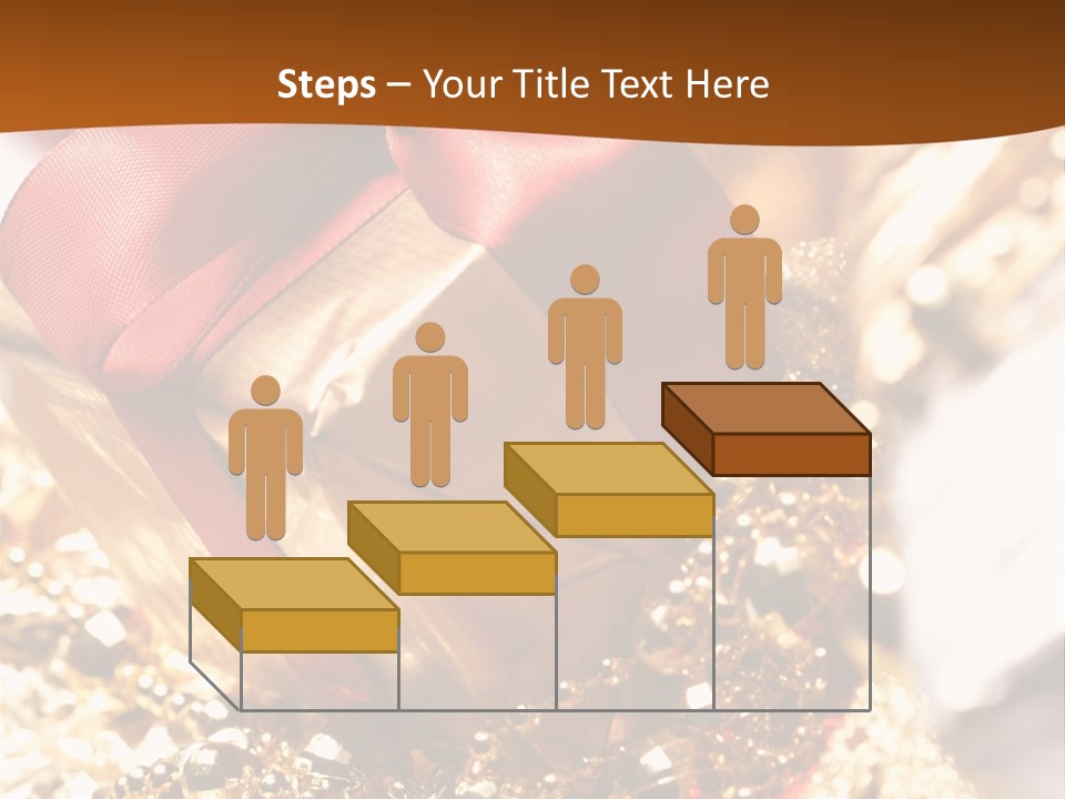 Colorful Yellow Noel PowerPoint Template