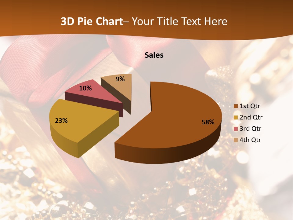 Colorful Yellow Noel PowerPoint Template