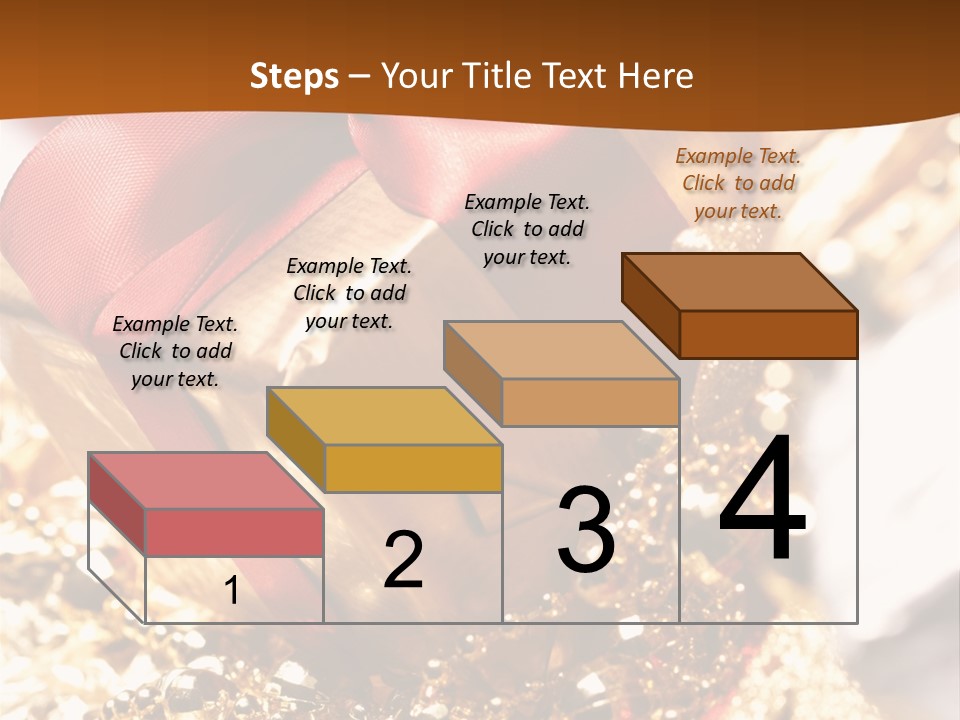 Colorful Yellow Noel PowerPoint Template