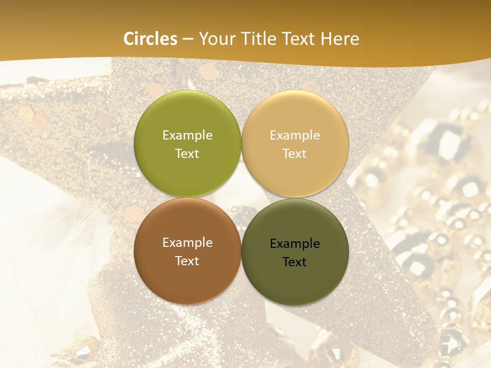 Decoration Beads Decorative PowerPoint Template