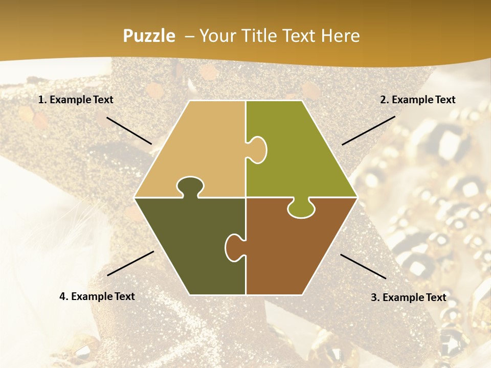 Decoration Beads Decorative PowerPoint Template