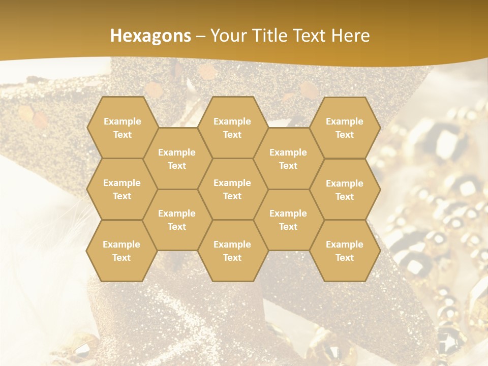 Decoration Beads Decorative PowerPoint Template