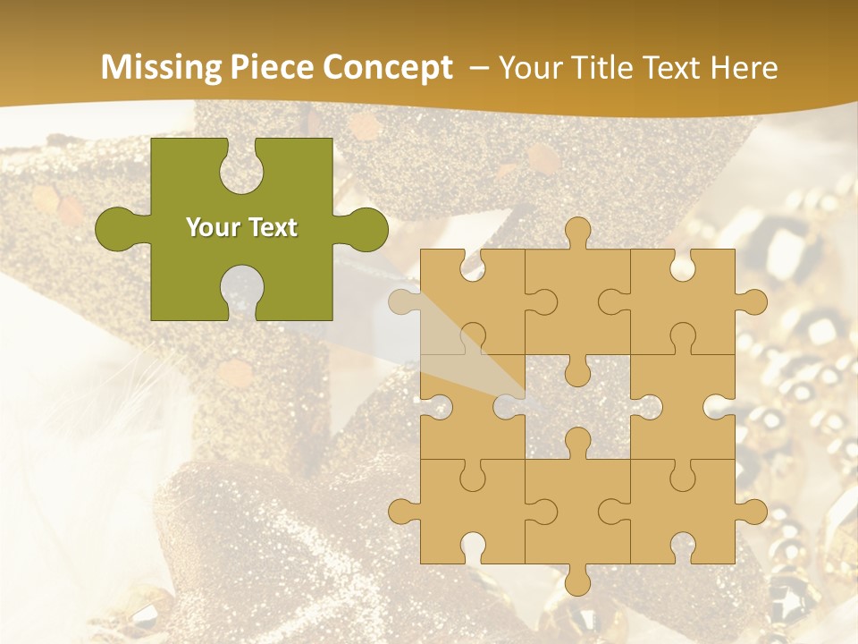 Decoration Beads Decorative PowerPoint Template