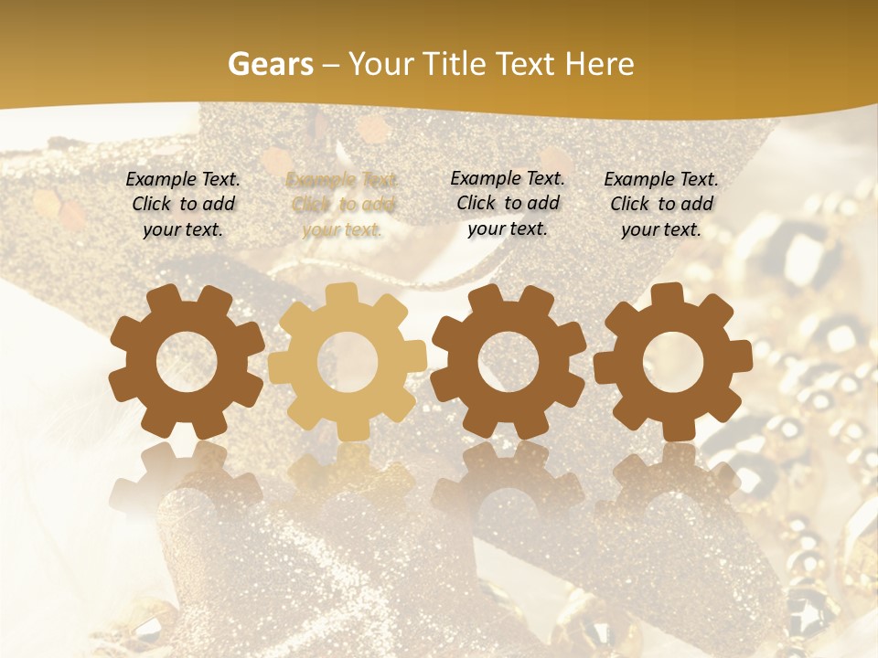 Decoration Beads Decorative PowerPoint Template