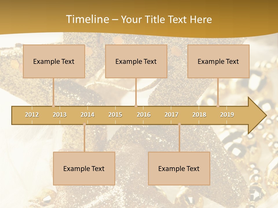 Decoration Beads Decorative PowerPoint Template