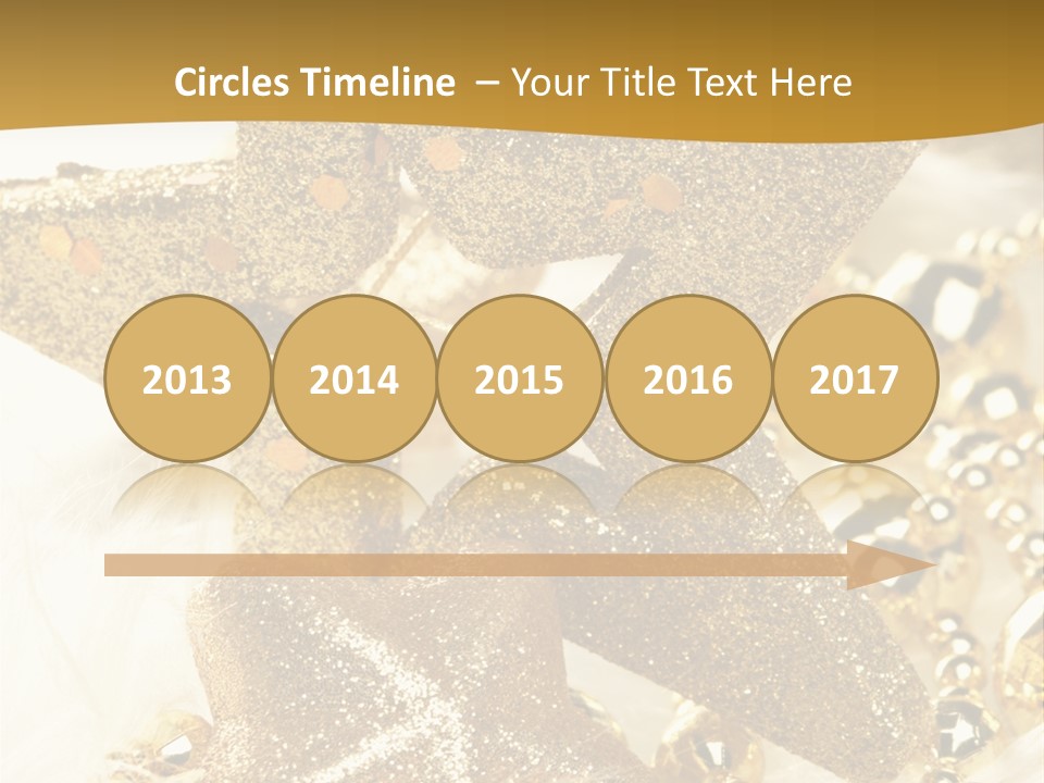 Decoration Beads Decorative PowerPoint Template