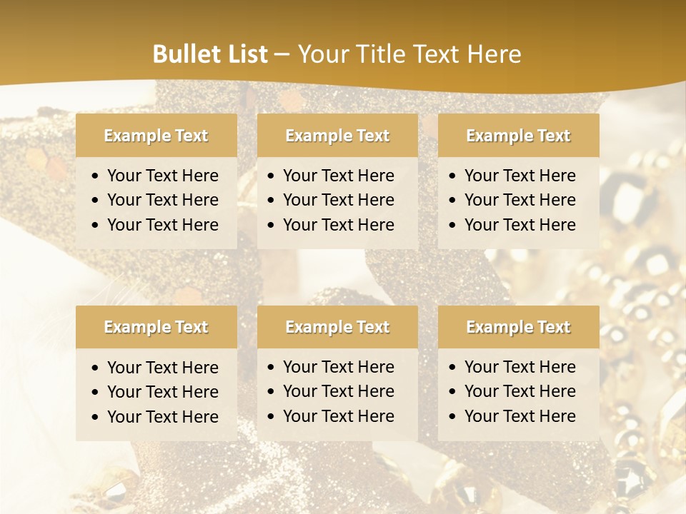 Decoration Beads Decorative PowerPoint Template