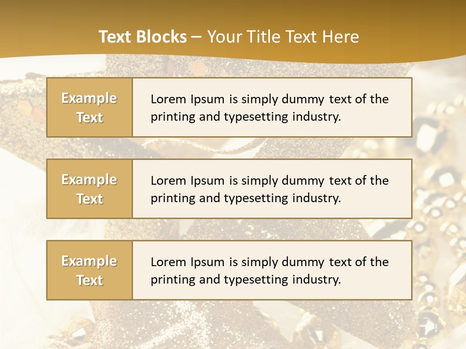 Decoration Beads Decorative PowerPoint Template