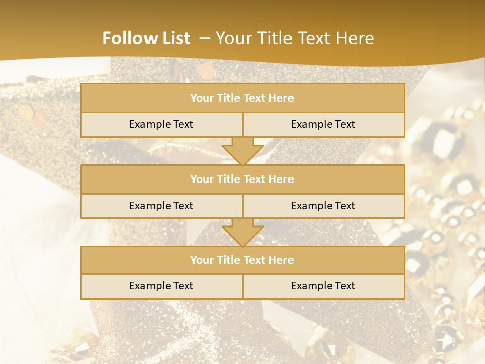 Decoration Beads Decorative PowerPoint Template