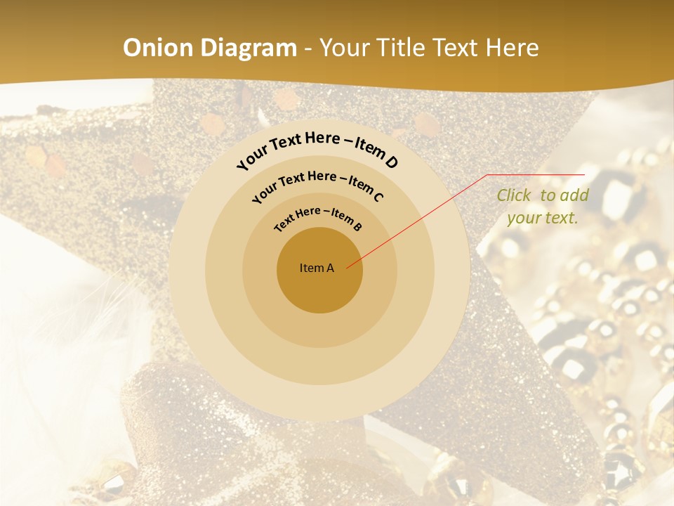 Decoration Beads Decorative PowerPoint Template