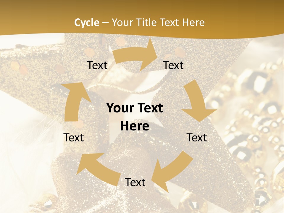 Decoration Beads Decorative PowerPoint Template