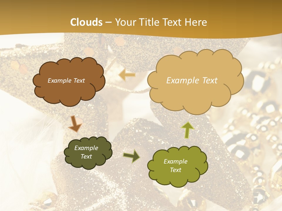 Decoration Beads Decorative PowerPoint Template