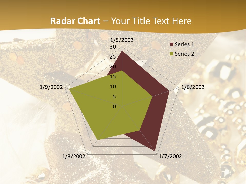 Decoration Beads Decorative PowerPoint Template