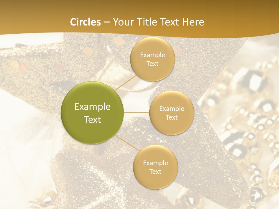 Decoration Beads Decorative PowerPoint Template