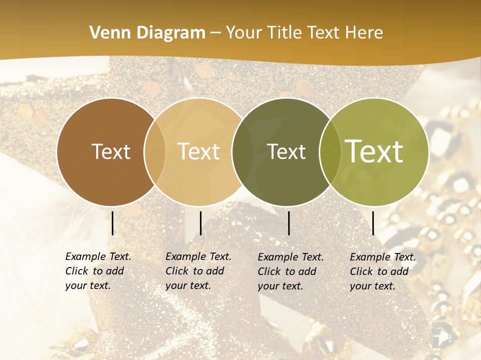 Decoration Beads Decorative PowerPoint Template