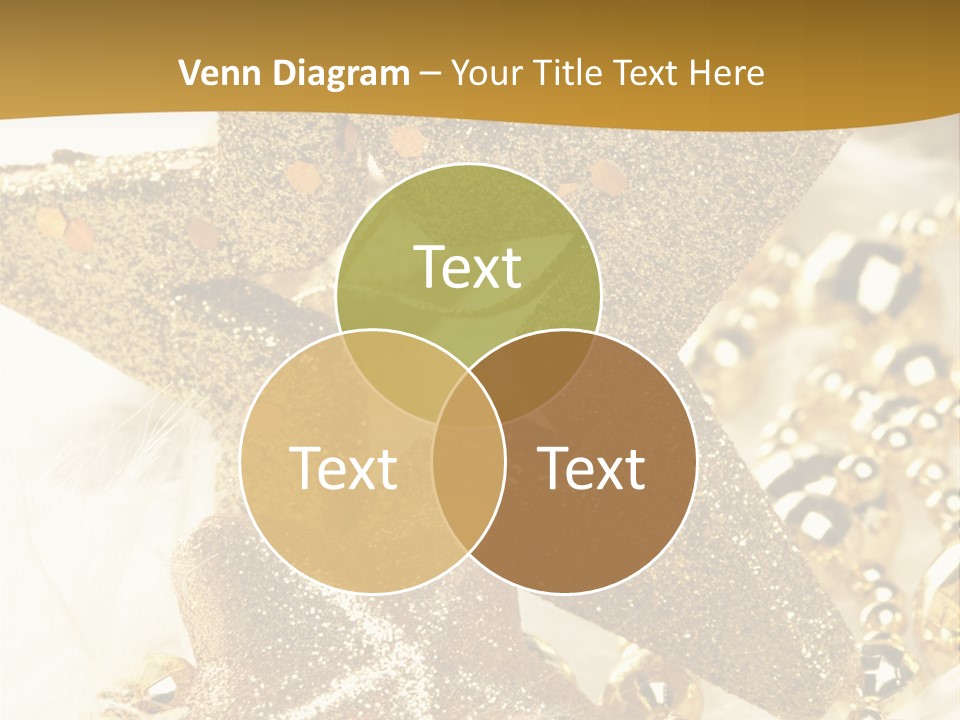 Decoration Beads Decorative PowerPoint Template