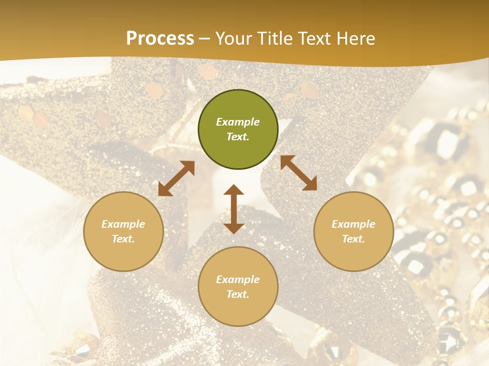 Decoration Beads Decorative PowerPoint Template