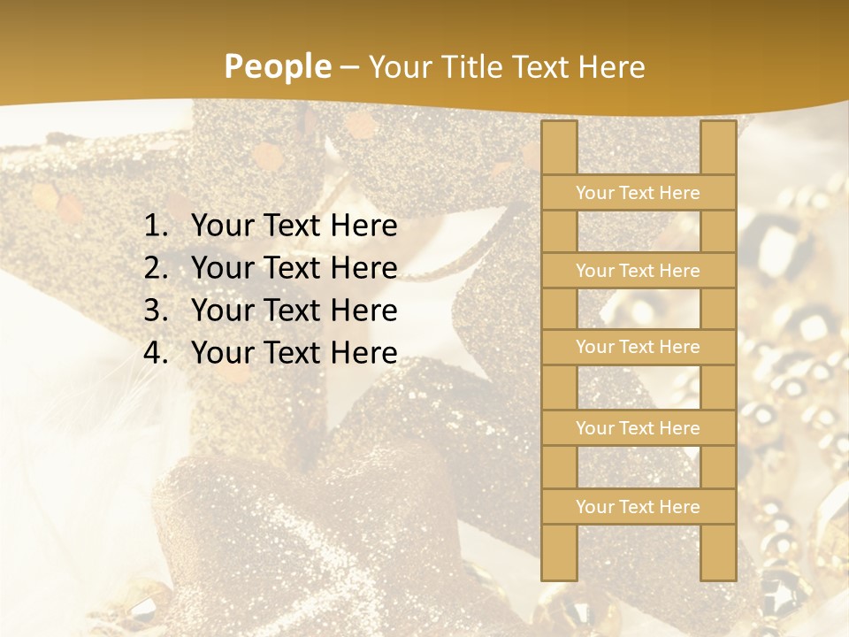 Decoration Beads Decorative PowerPoint Template