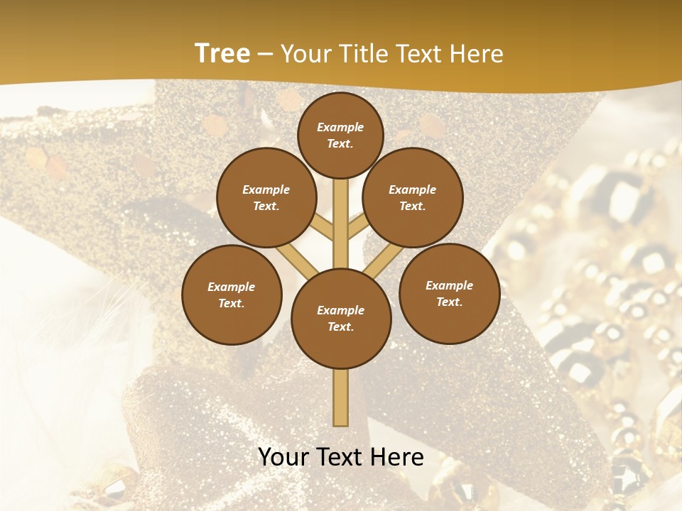 Decoration Beads Decorative PowerPoint Template