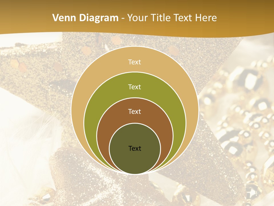 Decoration Beads Decorative PowerPoint Template