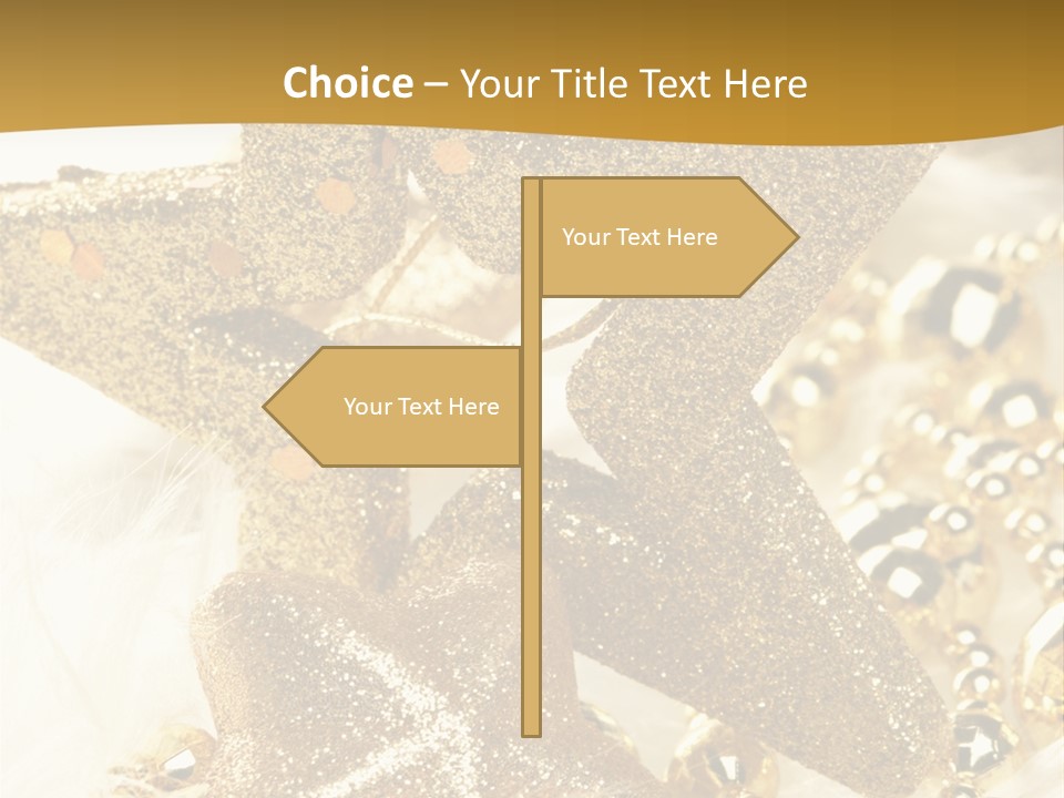 Decoration Beads Decorative PowerPoint Template